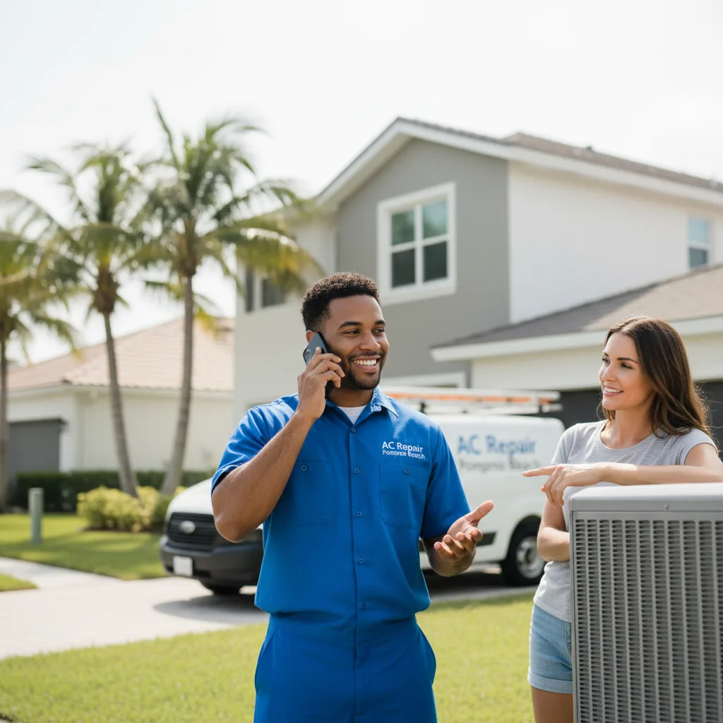 AC Repair Pompano Beach customer support in Santa Rosa Beach